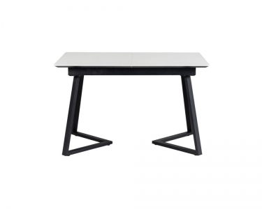 Стол R-home Роналдо раздвиж. 120-160 Светлый мрамор/Бабочка