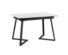 Стол R-home Роналдо раздвиж. 120-160 Светлый мрамор/Бабочка