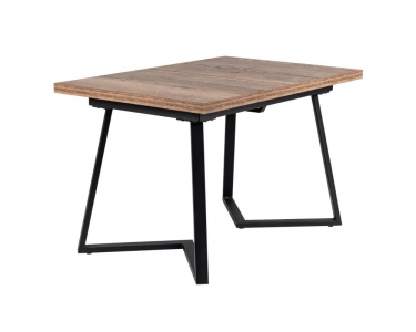 Стол R-home Роналдо раздвиж. 120-160 Галифакс Табак/Бабочка