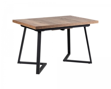 Стол R-home Роналдо раздвиж. 120-160 Галифакс Табак/Бабочка