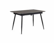 Стол R-home Месси раздвиж. 120-160 Темный мрамор/Бабочка