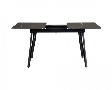 Стол R-home Диего раздвиж. 120-160 Темный мрамор/Бабочка