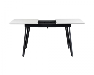 Стол R-home Диего раздвиж. 120-160 Светлый мрамор/Бабочка