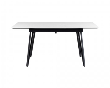 Стол R-home Диего раздвиж. 120-160 Светлый мрамор/Бабочка