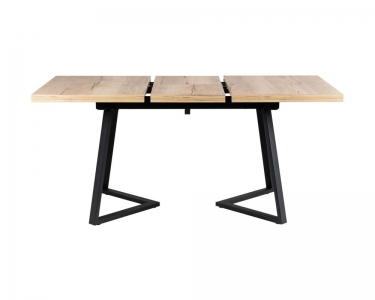 Стол R-home Роналдо раздвиж. 120-160 Галифакс Натур/Бабочка