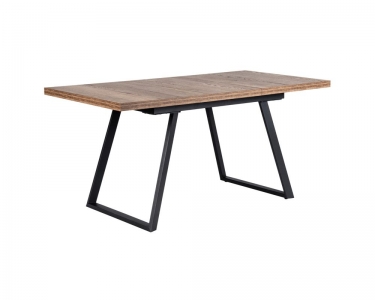 Стол R-home Пеле раздвиж. 120-160 Галифакс Табак/Бабочка