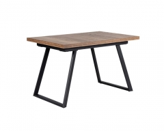 Стол R-home Пеле раздвиж. 120-160 Галифакс Табак/Бабочка