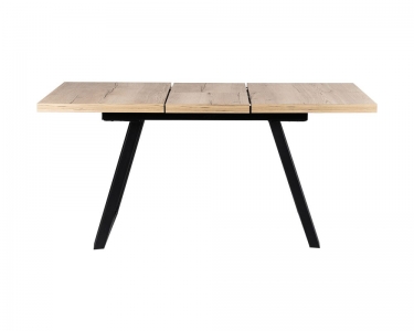 Стол R-home Пеле раздвиж. 120-160 Галифакс Натур/Бабочка