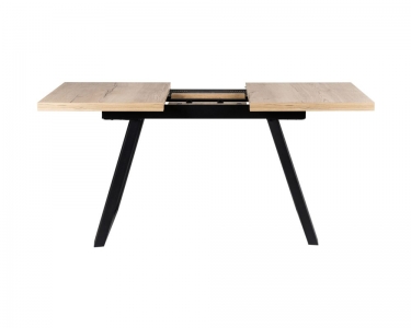 Стол R-home Пеле раздвиж. 120-160 Галифакс Натур/Бабочка