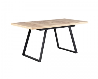 Стол R-home Пеле раздвиж. 120-160 Галифакс Натур/Бабочка