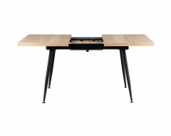 Стол R-home Месси раздвиж. 120-160 Галифакс Натур/Бабочка