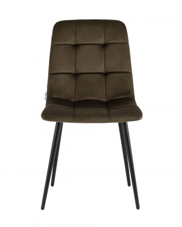 Стул Stool Group Одди велюр коричневый 4 шт. комплект