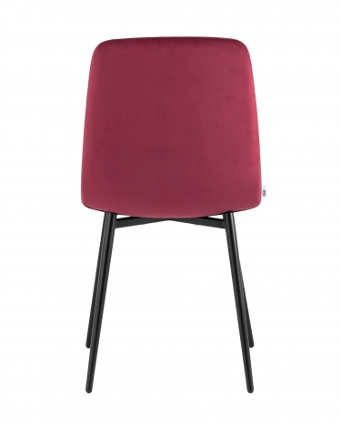 Стул Stool Group Одди велюр красный 4 шт. комплект