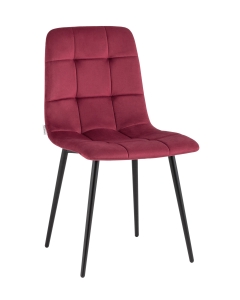 Стул Stool Group Одди велюр красный 4 шт. комплект