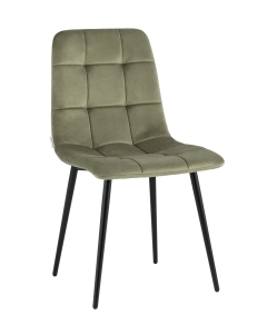 Стул Stool Group Одди велюр пыльно-оливковый 4 шт. комплект