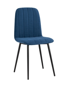 Стул Stool Group Easy велюр синий 4 шт. комплект