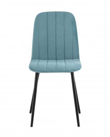 Стул Stool Group Easy велюр пыльно-голубой 4 шт. комплект