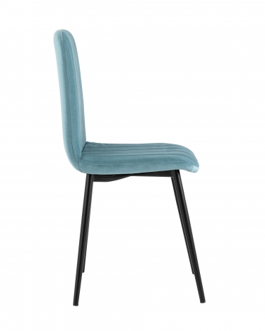 Стул Stool Group Easy велюр пыльно-голубой 4 шт. комплект