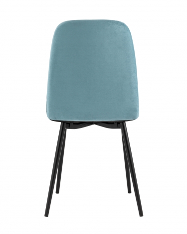 Стул Stool Group Easy велюр пыльно-голубой 4 шт. комплект