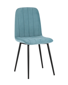 Стул Stool Group Easy велюр пыльно-голубой 4 шт. комплект