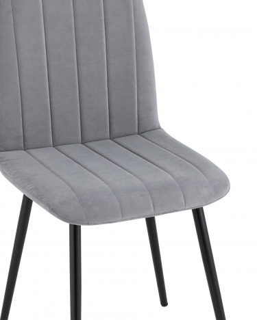 Стул Stool Group Easy велюр серый 4 шт. комплект