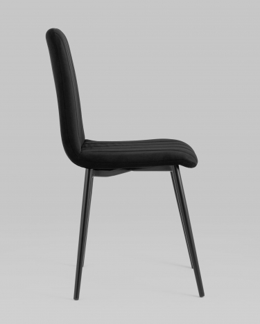 Стул Stool Group Easy велюр черный 4 шт. комплект