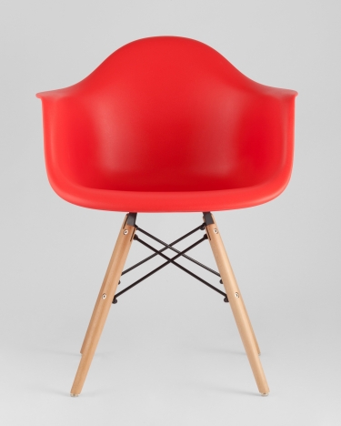 Стул Stool Group Eames DAW Красный
