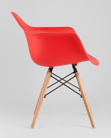 Стул Stool Group Eames DAW Красный