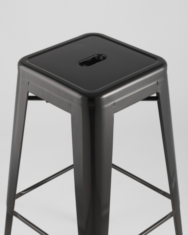 Стул барный Stool Group Tolix Черный