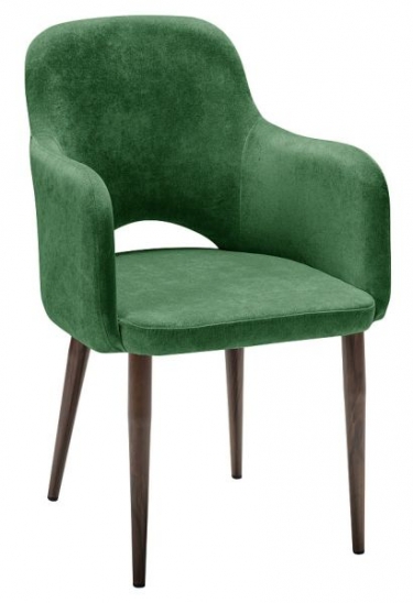 Кресло R-home Ledger К green grass/т.орех