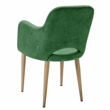 Стул R-home Ledger К green grass/нат.дуб