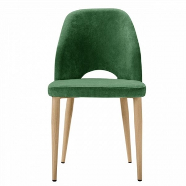 Стул R-home Ledger green grass/нат.дуб