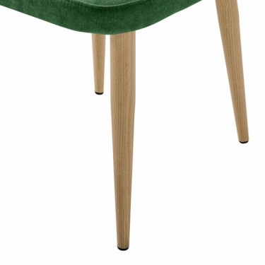 Стул R-home Ledger green grass/нат.дуб