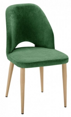 Стул R-home Ledger green grass/нат.дуб