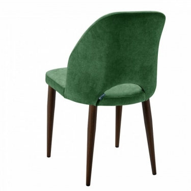 Стул R-home Ledger green grass/т. орех
