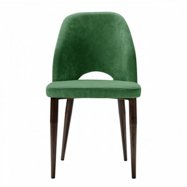 Стул R-home Ledger green grass/т. орех