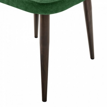 Стул R-home Ledger green grass/т. орех