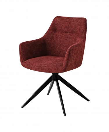 Стул обеденный Stool Group Enid винно-красный