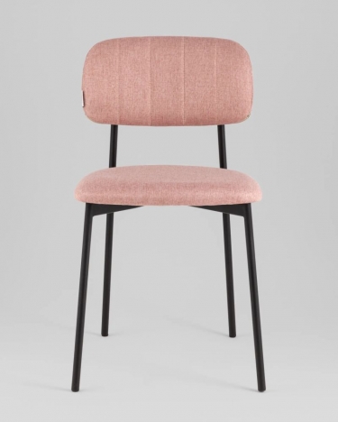 Стул Stool Group Майло рогожка розовый