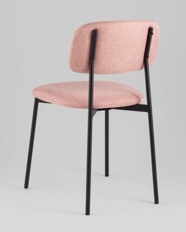 Стул Stool Group Майло рогожка розовый