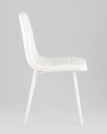 Стул Stool Group Одди экокожа белый белые ножки