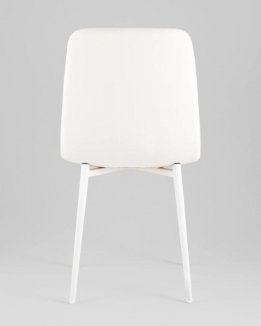 Стул Stool Group Одди экокожа белый белые ножки