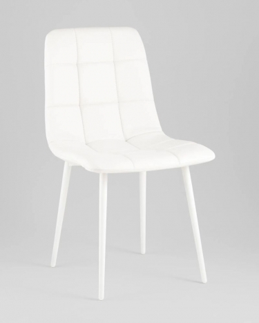 Стул Stool Group Одди экокожа белый белые ножки
