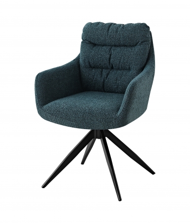 Стул обеденный Stool Group Nia сине-зеленый