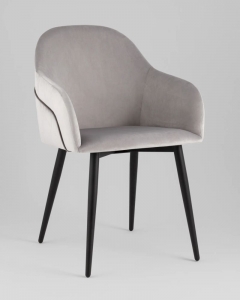 Стул Stool Group Новел New велюр светло-серый