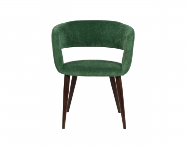 Кресло R-home Hugs зеленый/т.орех