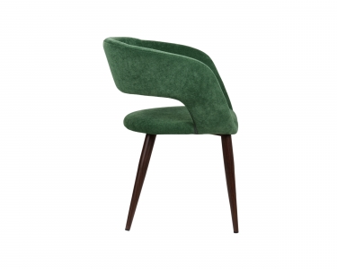 Кресло R-home Hugs зеленый/т.орех