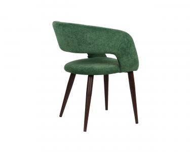 Кресло R-home Hugs зеленый/т.орех