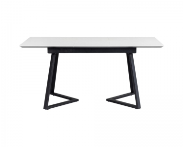 Стол R-home Роналдо раздвиж. 140-180 Светлый мрамор/Бабочка