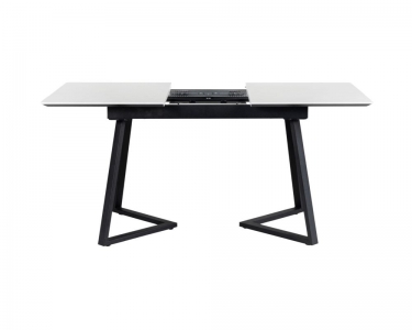 Стол R-home Роналдо раздвиж. 140-180 Светлый мрамор/Бабочка